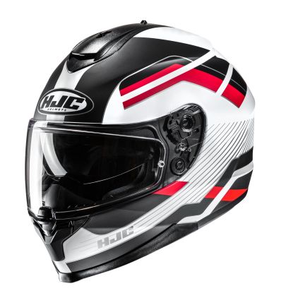 Visor Hjc C70 White HJC C70 CANEX MC1 REALRIDER