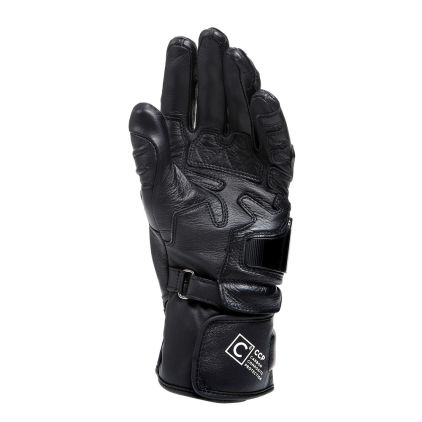 Dainese Carbon 4 Long Lady Leather Gloves Black Black White