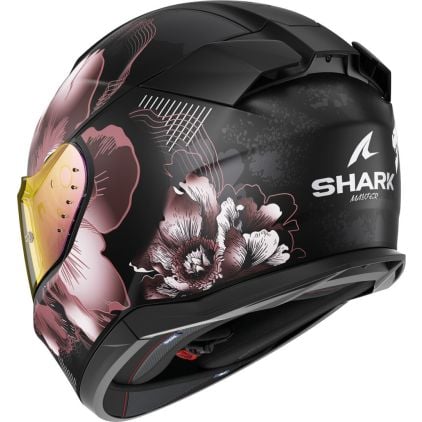 Shark D-Skwal 3 Mayfer Matt Black Pink Full Face Helmet - Chromeburner
