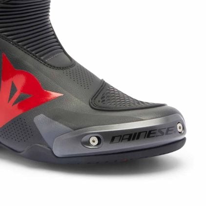 Dainese Axial 2 Air Boots Black Black Red Fluo - Chromeburner