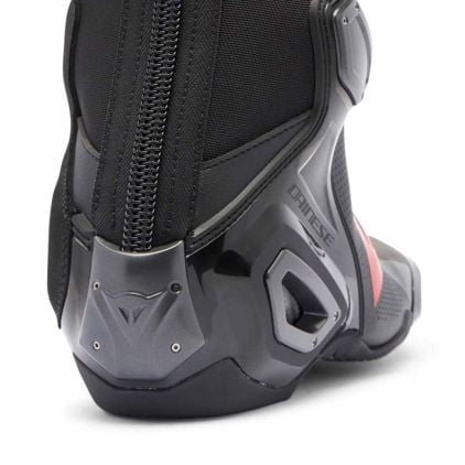 Dainese Axial 2 Air Boots Black Black Red Fluo - Chromeburner