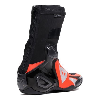 Dainese Axial 2 Boots Black Red Fluo - Chromeburner