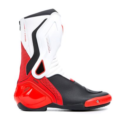 Dainese Nexus 2 Air Boots Black White Lava Red - Chromeburner