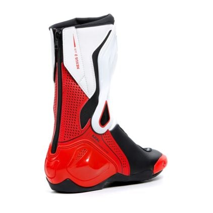 Dainese Nexus 2 Air Boots Black White Lava Red - Chromeburner