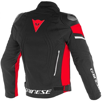 Dainese Racing 3 レザージャケット　サイズ46 Dainese Racing 3 D-Dry Black Black Red Textile Motorcycle Jacket