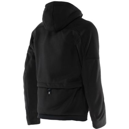 Dainese Daemon-X Safety Ladies Black Motorcycle Zip Hoodie