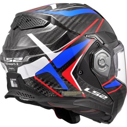 LS2 FF901 Advant X C Future II White Blue 06 Modular Helmet