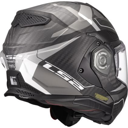 LS2 FF901 Advant X C Horizon Silver Grey 06 Modular Helmet