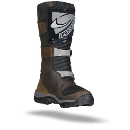 Forma Adventure Brown Motorcycle Boots - Chromeburner