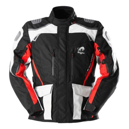 Furygan Apalaches Jacket Black Pearl Red - Chromeburner