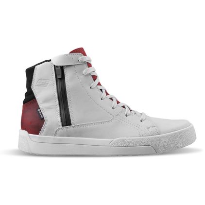 Gaerne G-Rome GTX White Waterproof Motorcycle Shoes - Chromeburner