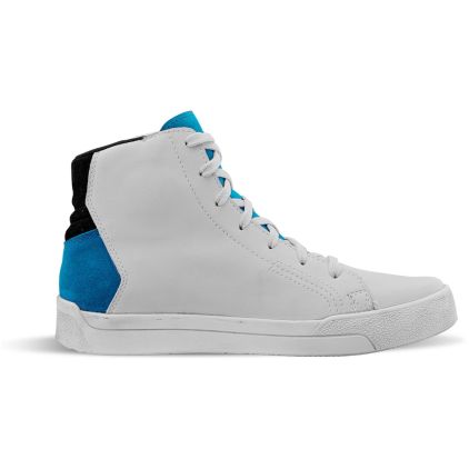 Gaerne G-Rome GTX White Waterproof Motorcycle Shoes - Chromeburner