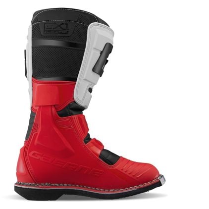 Gaerne GX-1 Goodyear Red White Motocross Boots - Chromeburner