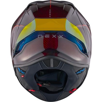 Nexx X.R3R Hagibis Red Full Face Helmet - Chromeburner