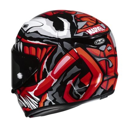 HJC RPHA 12 Maximized Venom Marvel Red Black Full Face Helmet