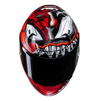 HJC RPHA 12 Maximized Venom Marvel Red Black Full Face Helmet