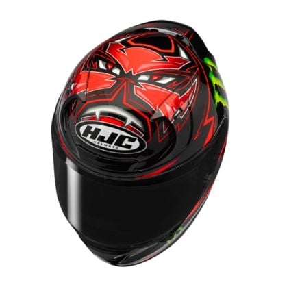 HJC RPHA 12 Quartararo Replica Black Red Full Face Helmet