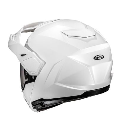 HJC i80 アドベンチャーシステムヘルメット パールホワイト　ＸＬ HJC i80 Solid White Adventure Helmet - Chromeburner