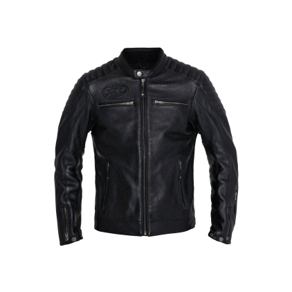 John Doe Leather Jacket Dexter Black - Chromeburner