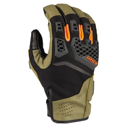 Klim Baja S4 Sage Strike Guantes Motorista Naranja