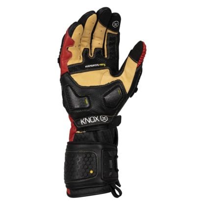 Knox Gloves Handroid Mk5 Black Red - Chromeburner