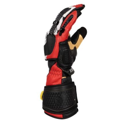 Knox Gloves Handroid Mk5 Black Red - Chromeburner