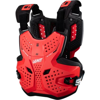 Leatt 3.5 Red Chest Protector - Chromeburner