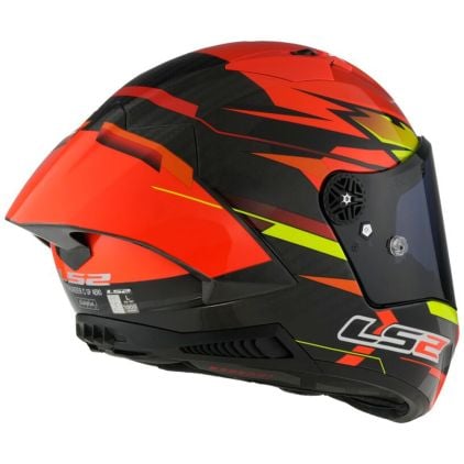 LS2 FF805 Thunder C Gp Aero Fire Red Black-06 - Chromeburner