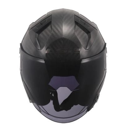LS2 OF603 Infinity II Glossy Carbon 06 - Chromeburner