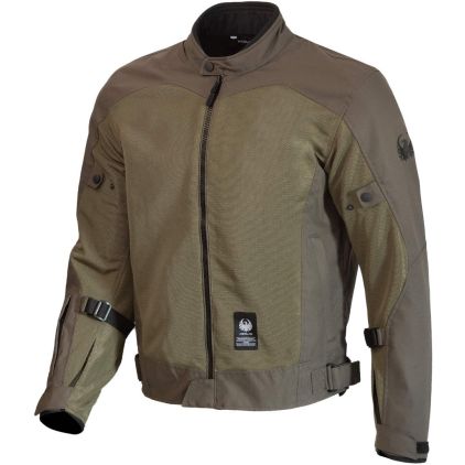 Merlin Prospect Air Mesh Olive Textile Motorcycle Jacket