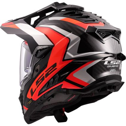 LS2 MX701 Explorer C Frontier II Orange 06 Adventure Helmet