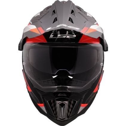 LS2 MX701 Explorer C Frontier II Orange 06 Adventure Helmet