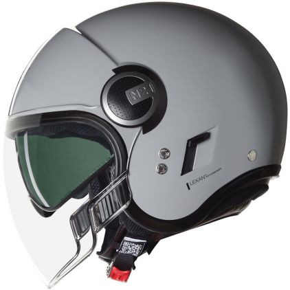 nolan classic jet helmet Nolan N21 Visor 06 Classico 303 Gray Glossy Jet Helmet