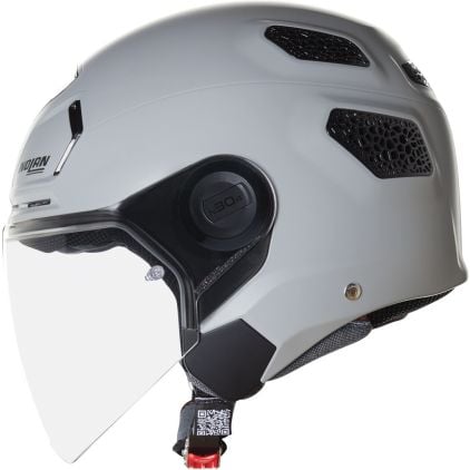 Nolan N30-4 T Classico 304 Gray Matt Jet Helmet - Chromeburner