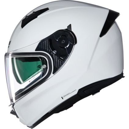 NOLAN N60-6 メタルホワイト pinlock付き Nolan N60-6 Classico 305 White Metal Full Face Helmet - Chromeburner
