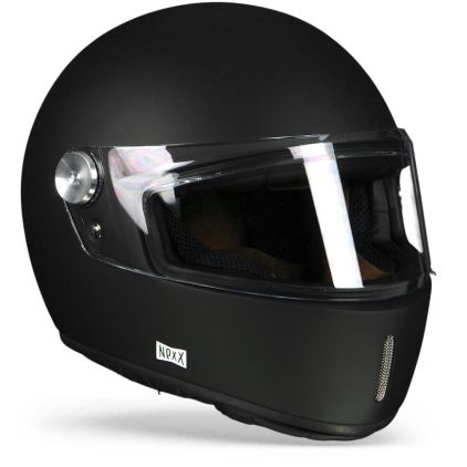 Nexx X.G100R Purist Matt Black Full Face Helmet - Chromeburner
