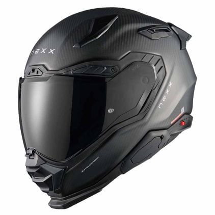 Nexx X.WST3 Zero Pro Carbon Matt Full Face Helmet - Chromeburner