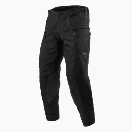 REV'IT! Peninsula Black Motorcycle Pants Chromeburner