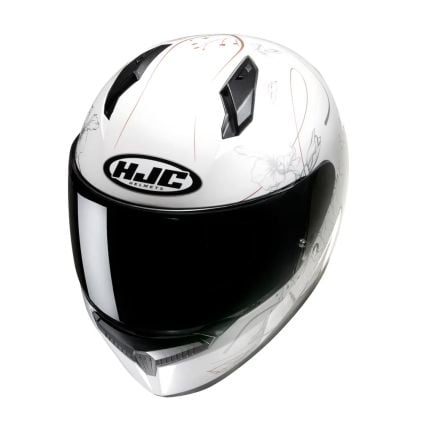 Hjc C10 Epik White Mc8 Full Face Helmets - Chromeburner