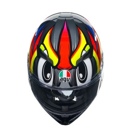 Agv K3 E2206 Mplk Birdy 2.0 Grey Yellow Red 012 - Chromeburner
