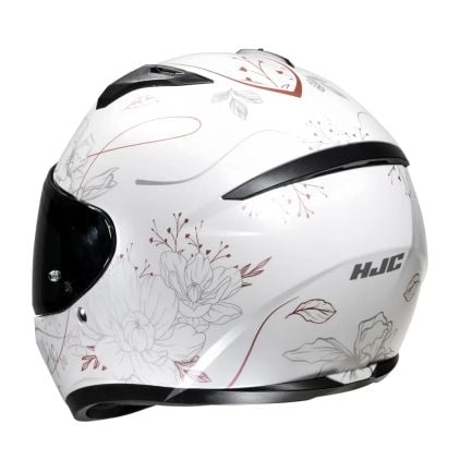 Hjc C10 Epik White Mc8 Full Face Helmets - Chromeburner