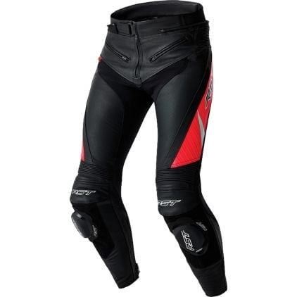 RST Tractech Evo D3O Motorcycle Leather Pants - Chromeburner