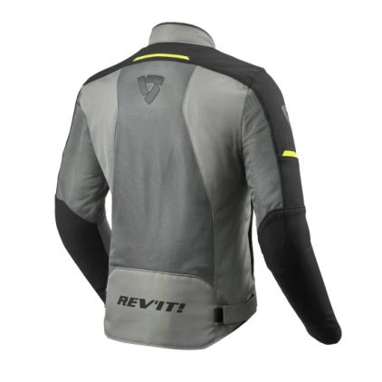REV'IT! Airwave 3 Chaqueta Motorista Gris Negro - Chromeburner