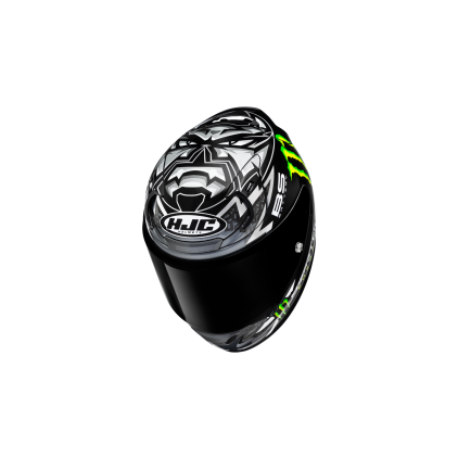 HJC RPHA 12 Quartararo Replica Black Full Face Helmet - Chromeburner