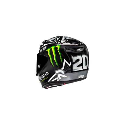 HJC RPHA 12 Quartararo Replica Black Full Face Helmet - Chromeburner