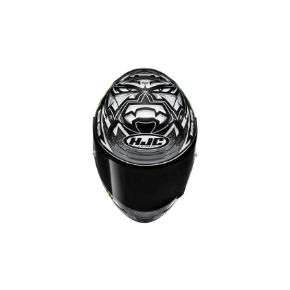 HJC RPHA 12 Quartararo Replica Black Full Face Helmet - Chromeburner