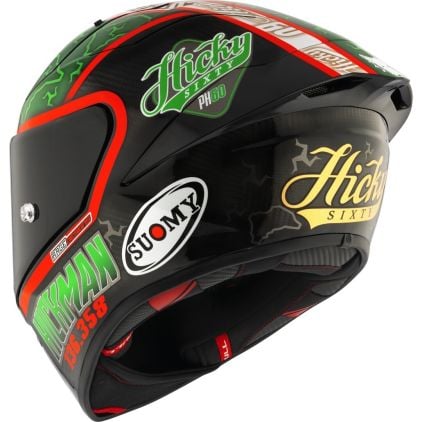 Suomy S1-XR GP Hickman Replica 2024 Full Face Helmet - Chromeburner