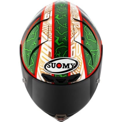 Suomy S1-XR GP Hickman Replica 2024 Full Face Helmet - Chromeburner