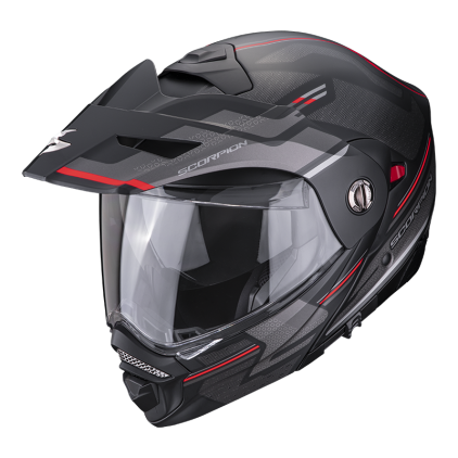Scorpion Adx-2 Carrera Matt Black-Red