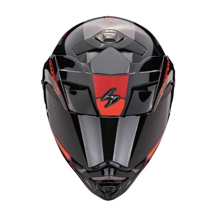 Scorpion ADX-2 Galane Silver-Black-Red - Chromeburner